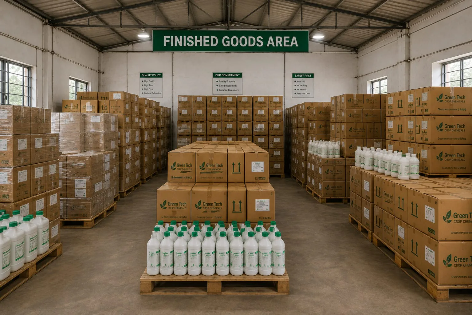 Truckload despatch ready