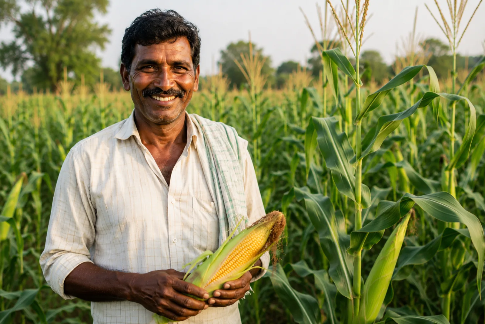 Suresh Yadav, Maize farmer from Nizamabad, Telangana